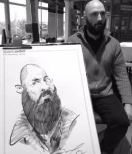 Schnellzeichner-Karikaturist in Fulda.