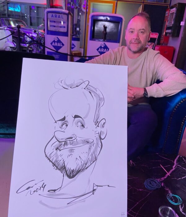 Schnellzeichner und Karikaturist in Leipzig.