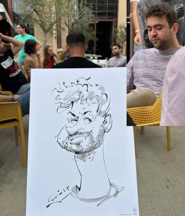 Schnellzeichner in Wiesbaden